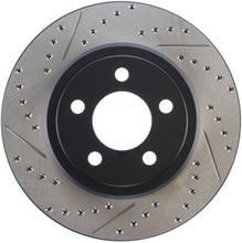 Load image into Gallery viewer, StopTech 05-09 Chrysler 300 (5.7L V8 exc SRT-8) Rear Right Slotted &amp; Drilled Rotor
