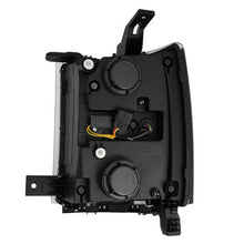 Load image into Gallery viewer, AlphaRex 14-15 Chevy 1500 PRO-Series Projector Headlights, Alpha-Black w/ Sequential Signal &amp;  DRL
