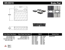 Load image into Gallery viewer, StopTech Performance 98-04 Volvo C70/98-00 V70 Rear Brake Pads
