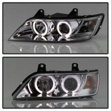 Load image into Gallery viewer, Spyder BMW Z3 96-02 Projector Headlights LED Halo Chrome High H1 Low H1 PRO-YD-BMWZ396-HL-C
