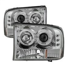 Load image into Gallery viewer, Spyder Ford F250 Super Duty 99-04 Projector Version 2 LED Halo LED Chrm PRO-YD-FF25099-1P-G2-C
