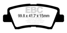 Load image into Gallery viewer, EBC 12+ Hyundai Azera 3.3 Ultimax2 Rear Brake Pads
