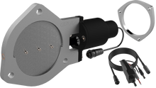 Load image into Gallery viewer, QTP 4in Bolt-On QTEC Electric Cutout Valve w/Flange - Single
