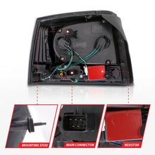 Load image into Gallery viewer, ANZO 2006-2008 Dodge Charger LED Taillights Black
