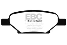 Load image into Gallery viewer, EBC 04-06 Chevrolet Cobalt 2.0 Supercharged Redstuff Rear Brake Pads
