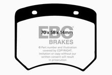 Load image into Gallery viewer, EBC 03-04 Morgan Aero 8 4.4 Redstuff Rear Brake Pads

