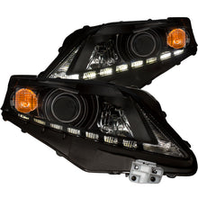 Load image into Gallery viewer, ANZO 2010-2012 Lexus Rx350 Projector Headlights w/ U-Bar Black
