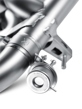 Load image into Gallery viewer, Akrapovic 10-14 AMG SLS Coupe/Roadster Evolution Line Cat Back (Titanium) w/ Carbon Tips
