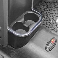 Load image into Gallery viewer, Rugged Ridge 07-10 Jeep Wrangler JK Chrome Rear Cup Holder Accent
