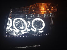 Load image into Gallery viewer, Spyder Nissan Titan 04-14/Armada 04-07 Projector Headlights CCFL Halo LED Blk PRO-YD-NTI04-CCFL-BK
