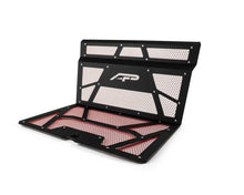 Load image into Gallery viewer, Agency Power 14-18 Polaris RZR XP 1000 / XP Turbo Vented Engine Cover - Matte Black/Red Mesh
