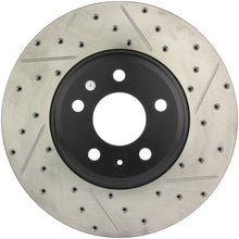 Load image into Gallery viewer, StopTech Power Slot 09-10 Audi A4/A4 Quattro / 08-10 A5 / 10 S4 Front Left Drilled &amp; Slotted Rotor
