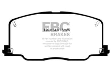 Load image into Gallery viewer, EBC 90-91 Lexus ES250 2.5 Greenstuff Front Brake Pads
