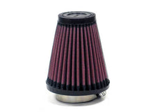Load image into Gallery viewer, K&amp;N Universal Rubber Filter Round Tapered 1-11/16 Flange 3.5in Base OD x 2in Top OD x 4in H
