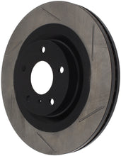 Load image into Gallery viewer, StopTech Power Slot 06-07 350Z / 05-07 G35 / 06-07 G35X SportStop Slotted Front Left Rotor
