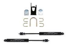 Load image into Gallery viewer, Fabtech 05-21 Ford F250/350 4WD Dual Stealth Steering Stabilizer Kit - Opposing Style
