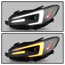 Load image into Gallery viewer, Spyder Subaru Impreza WRX 15-20 Halogen Model Projector Headlights - Black PRO-YD-SWRX15SI-SBSEQ-BK
