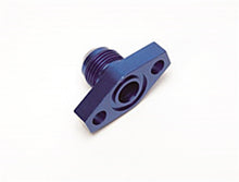 Load image into Gallery viewer, Russell Performance -10 AN Blue Oil Drain to Male Fitting (Includes Viton O-ring)
