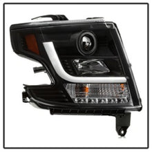 Load image into Gallery viewer, Spyder Chevy Tahoe / Suburban 2015 -2016 Projector Headlights - DRL LED - Black PRO-YD-CTA15-DRL-BK
