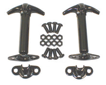 Load image into Gallery viewer, Rugged Ridge 41-95 Jeep CJ / Jeep Wrangler Black Hood Catch Kit
