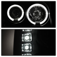 Load image into Gallery viewer, Spyder GMC Sierra 1500/GMC Sierra Denali 08-13 Projector LED Halo- LED Blk PRO-YD-GS07-HL-BK
