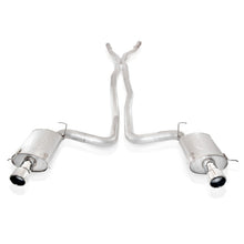 Load image into Gallery viewer, Stainless Works 2004-07 Cadillac CTS-V 3in Exhaust X-Pipe Chambered Mufflers High-Flow Cats 4in Tips
