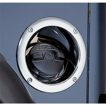 Load image into Gallery viewer, Rugged Ridge 97-06 Jeep Wrangler Chrome Gas Tank Filler Bezel

