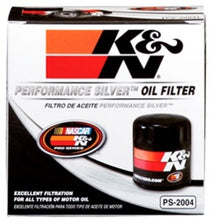 Load image into Gallery viewer, K&amp;N Oil Filter for Fiat/Porsche/Triump/Alfa Romeo/MG/Dodge/Mercury/Toyota 3.656in OD x 4in H
