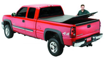 Load image into Gallery viewer, Lund 07-13 Chevy Silverado 1500 (6.5ft. Bed) Genesis Tri-Fold Tonneau Cover - Black
