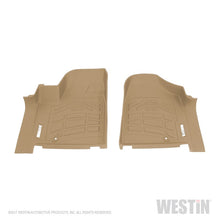 Load image into Gallery viewer, Westin 2012-2017 Dodge/Chrysler/Volkswagen Grand Caravan Wade Sure-Fit Floor Liners Front - Tan
