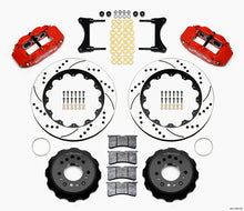 Load image into Gallery viewer, Wilwood Narrow Superlite 6R Front Hat Kit 14.00in Drill Red 93-96 Mazda RX7
