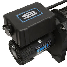 Load image into Gallery viewer, Superwinch 18000 LBS 12V DC 33/64in x 79 ft Synthetic Rope Tiger Shark 18000SR Winch

