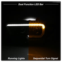 Load image into Gallery viewer, xTune Toyota Tacoma 16-18 DRL Light Bar Projector Headlights - Black PRO-JH-TTA16-LBDRL-BK
