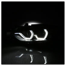 Load image into Gallery viewer, Spyder 12-14 BMW F30 3 Series 4DR Projector Headlights - LED DRL - Black (PRO-YD-BMWF3012-DRL-BK)
