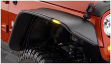 Load image into Gallery viewer, Bushwacker 07-18 Jeep Wrangler Unlimited Flat Style Flares 4pc 4-Door Sport Utility Only - Black
