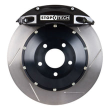 Load image into Gallery viewer, StopTech 04 Volkswagen Golf 3.2L Front BBK w/ Black ST-40 Caliper Slotted 355X32 2pc Rotor
