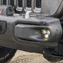Load image into Gallery viewer, KC HiLiTES FLEX ERA 3 Dual Mode SAE Fog Light - Single Light Master Kit (w/Clear + Yellow Lens)

