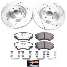 Load image into Gallery viewer, Power Stop 11-17 Chevrolet Caprice Front Z26 Street Warrior Brake Kit
