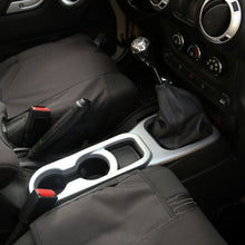 Load image into Gallery viewer, Rugged Ridge 11-18 Jeep Wrangler JK w/ Manual Transmission Silver Center Cup Console
