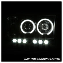 Load image into Gallery viewer, Spyder Dodge Ram 1500 02-05 03-05 Projector Headlights CCFL Halo LED Blk PRO-YD-DR02-CCFL-BK
