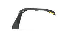 Load image into Gallery viewer, Road Armor 18-20 Jeep Wrangler JL Stealth Front Fender Flare w/Switchback LED DRL - Tex Blk
