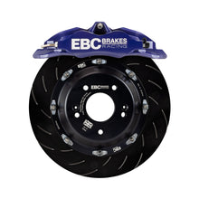 Load image into Gallery viewer, EBC Racing 12-21 Subaru BRZ/Toyota GT86 Blue Apollo-4 Calipers 330mm Rotors Front Big Brake Kit
