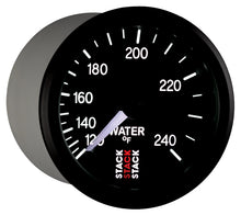 Load image into Gallery viewer, Autometer Stack 52mm 120-240 Deg F 1/2in Npt (M) Mechanical Water Temp Gauge - Black
