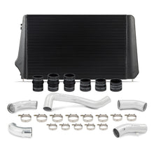 Load image into Gallery viewer, Mishimoto 17-19 GM L5P Duramax Intercooler Kit - Black w/ Polished Pipes
