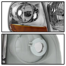 Load image into Gallery viewer, xTune 97-03 Ford F-150 4pc OEM Style Headlights w/Corner - Chrome (HD-JH-FF15097-L-SET-C)
