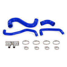 Load image into Gallery viewer, Mishimoto 2015+ Ford Mustang GT Silicone Lower Radiator Hose - Blue
