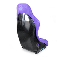 Load image into Gallery viewer, NRG FRP Bucket Seat PRISMA Edition w/ Pearlized Back Purple Alcantara - Medium
