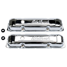 Load image into Gallery viewer, Edelbrock Valve Cover Signature Series Chrysler 1958-1979 361-440 V8 Chrome
