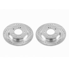 Load image into Gallery viewer, Power Stop 2017 Hyundai Azera Rear Evolution Drilled &amp; Slotted Rotors - Pair
