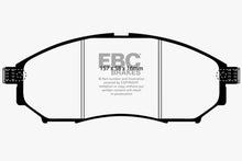 Load image into Gallery viewer, EBC 08-13 Infiniti EX35 3.5 Redstuff Front Brake Pads
